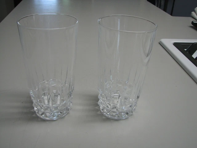 Vintage W.M. Dalton French Lead Crystal  #6 Beverage Glass 1 Set Verite Pattern
