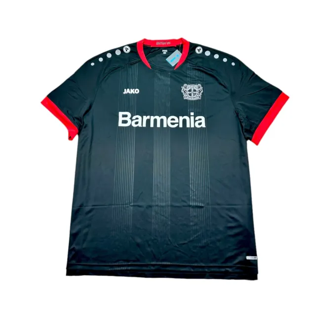 Bayer Leverkusen Trikot Gr. 4XL 5XL Jako Barmenia jersey 20-21 schwarz NEU