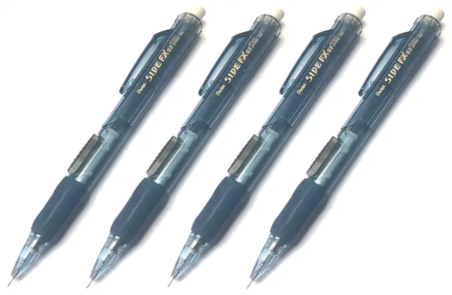 4 x Pentel SIDE FX PD257 0.7mm Sharp Mechanical pencil, TA