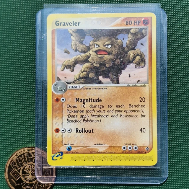 Pokémon cards TCG EX Dragon Graveler 30/97 Non Holo LP