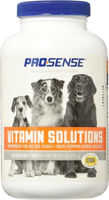 Dog Multi Vitamins For All Life Stages Health Care Chewable Tablets 180 Count