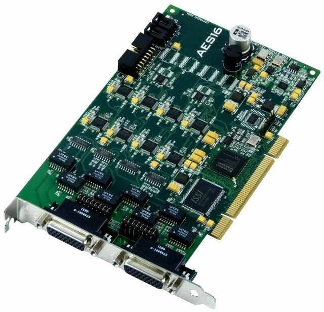 LYNX STUDIO TECHNOLOGY AES16-G Pci-Carte - Multi Canal Aes / Ebu EUR ...