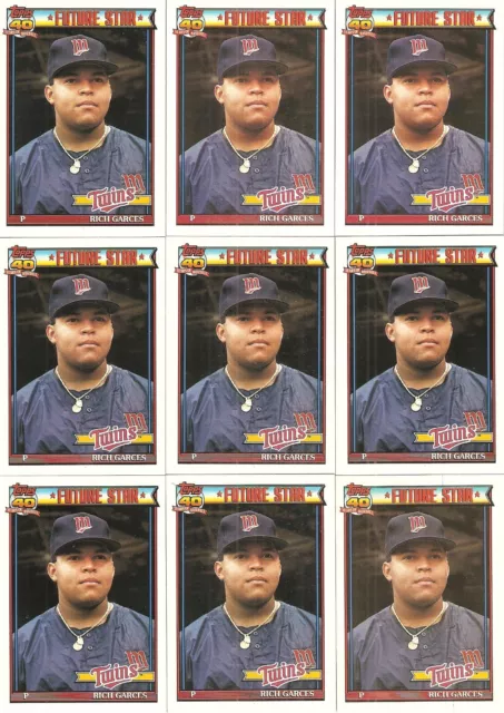 36 Card Rich Garces Baseball Card Lot         412 2