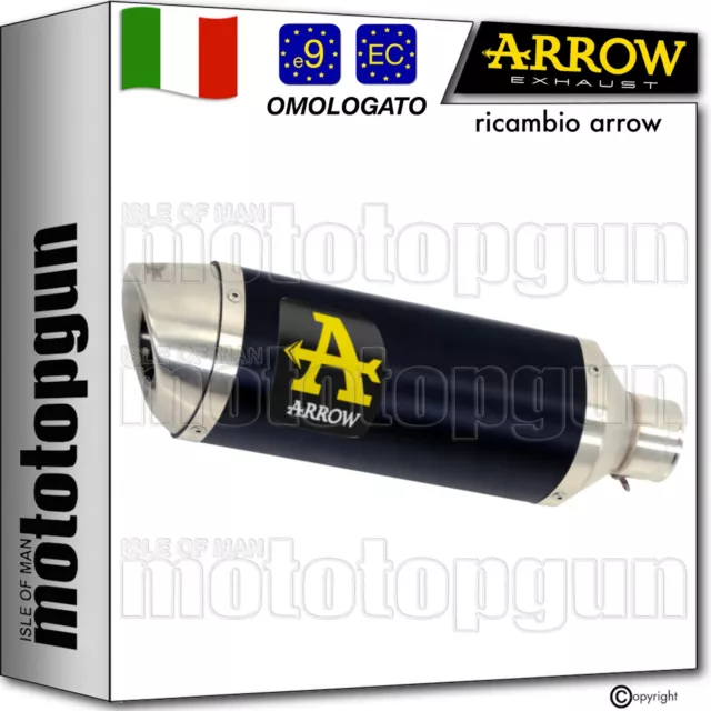 Arrow Scarico Omologato Thunder Alluminio Nero Honda Cbr 650 R 2021 21 2022 22