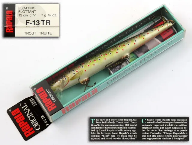 Rapala Floating  F-13 TR Trout 13 cm 7 grs