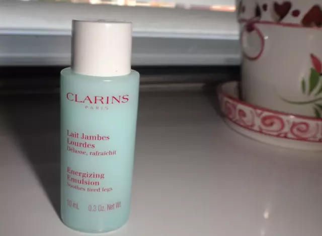 Clarins Energizing Emulsion Soothes Tired Legs 10ml Travel Size