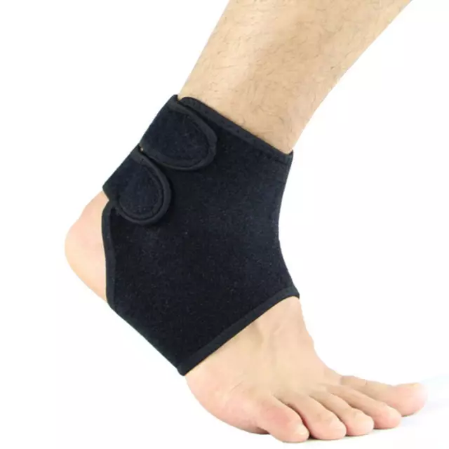 Neu verstellbare elastische Sport Knöchelunterstützung Kompression Bandage Zahnspange Wrap