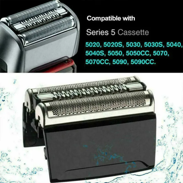 Cabezal de afeitadora para Braun 52B Series 5 5020s 5030s 5040s 5050cc 5070cc 5090cc