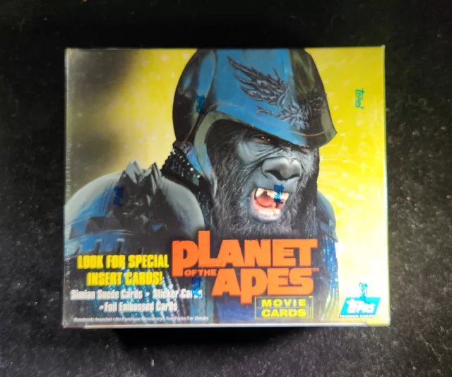 Planet of the Apes Movie Cards - Sealed Retail Box - Topps