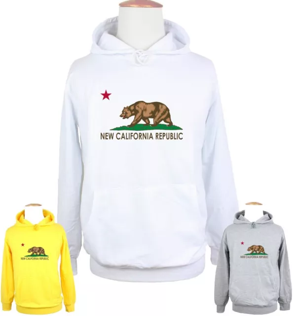 Call For FNV NCR Flag NIA California Republic Sweatshirt Hoodies Print Hoody Top