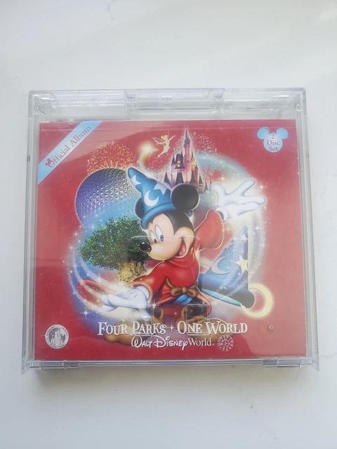 WALT DISNEY WORLD Four Parks One World Official Album 2 CD