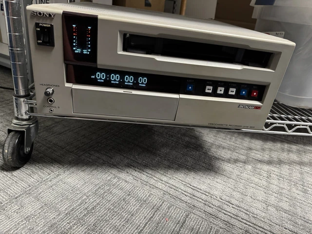 SONY BETACAM SP BVW-70 Editing Cassette Recorder Player