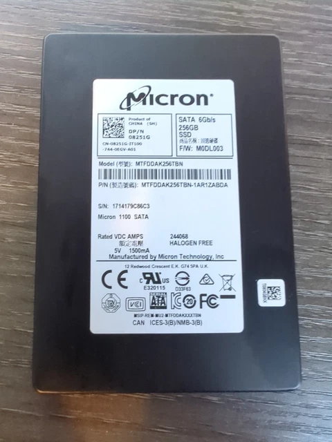 ③-W845-Micron SATA 256GB SSD 2.5 4点 ③-W845-Micron SATA 256GB SSD 2.5 4点 Amazon.com: Micron