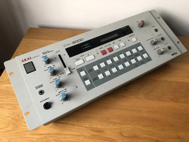 Vintage Keys Sound Module VINTAGE AKAI PROFESSIONAL EWV2000 Sound Module Japan £360.00 - PicClick UK