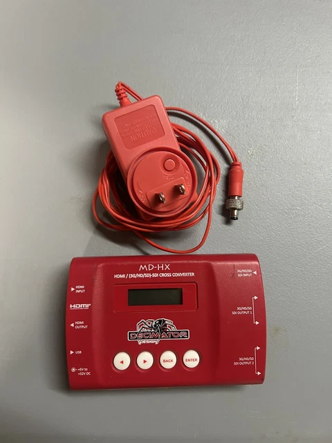 Decimator MD-HX Miniature HDMI/SDI Converter For Parts!!! Decimator MD-HX Miniature HDMI/SDI Converter For Parts!!!