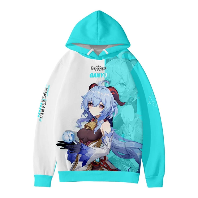 Parrucca Cosplay Kamisato Ayaka Genshin Impact - Bianca - Con Cappuccio Incluso - Fibra Termoresistente - Foto 2