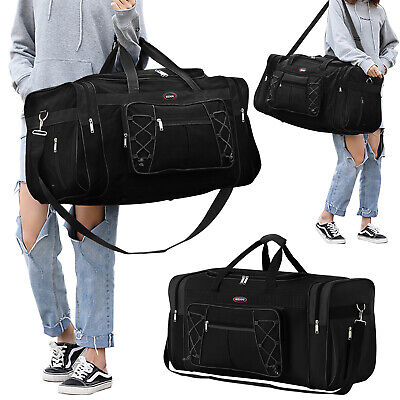 72L Duffle Bag Tote Overnight Bag Men Women Travel Gym Carry Handbag Luggage