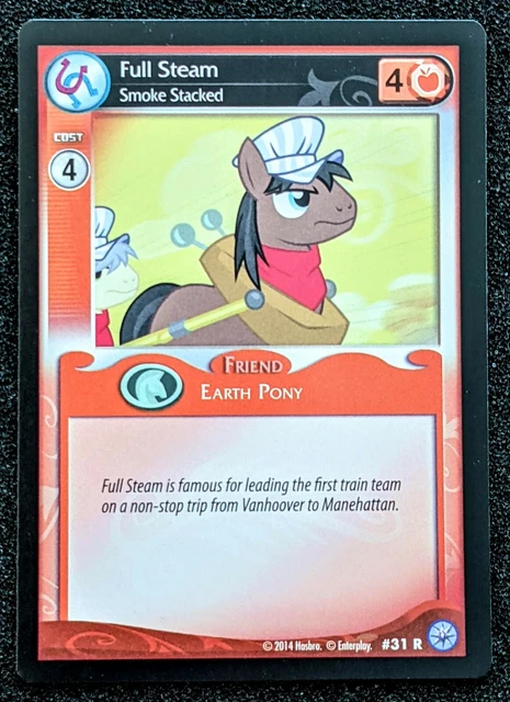 Premiere My Little Pony Card: Full Steam #31 R