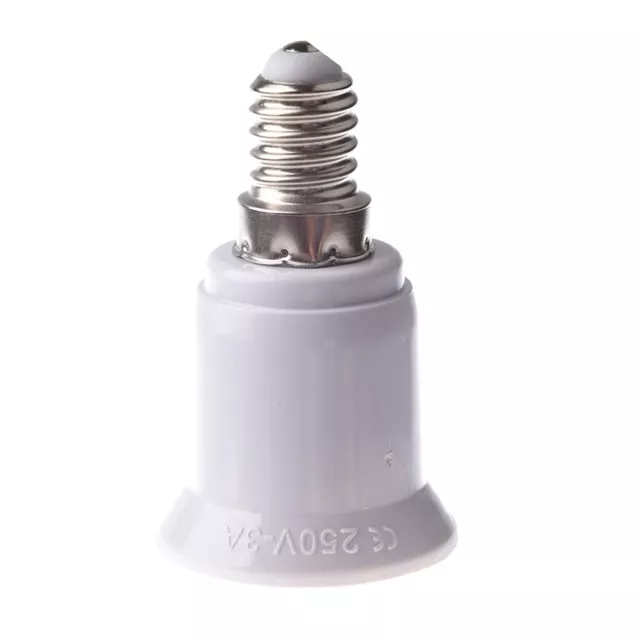 E14-E27 LED Luz Lampara Tornillo Bombilla Enchufe Adaptador Convertidor Z5C2