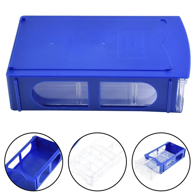 Soluzione di conservazione versatile scatole di plastica per componenti viti e molto altro