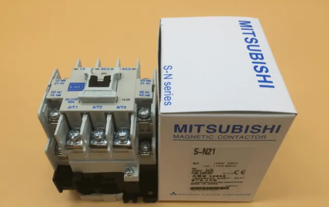 1PCS Mitsubishi S-N21 SN21 110VAC Contactor -New