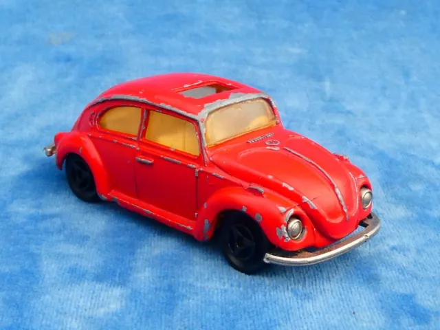 RARE ? MIGNONNE Cute ! MAJORETTE 1:60 VOLKSWAGEN 1302 N° 202 COCCINELLE COX