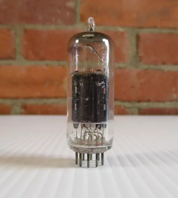 Westinghouse 12BH7 Vacuum Tube Angled Square Getter TV-7 Tested Strong