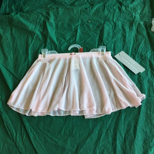 NWT Danskin Now Girls' Pink Dance Skirt Size Med (7-8)