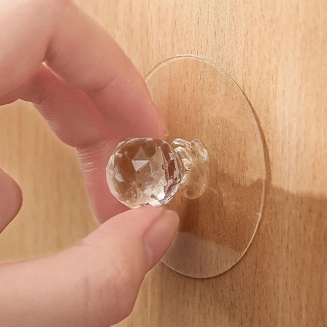 6 Pcs Puller Drawer Knob Handle Knobs Dresser Drawers Adhesive Door Knob 10