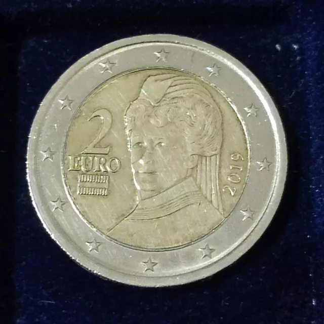 2 Euro Kursmünzen Umlaufmünzen Österreich 2002 bis 2019