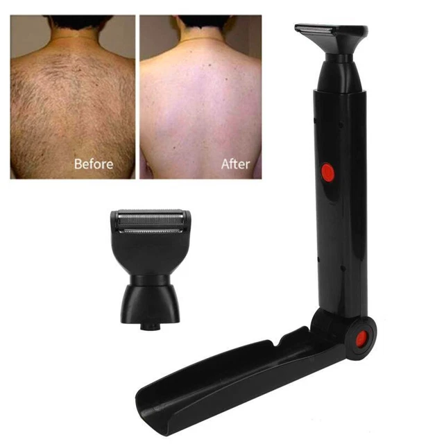 Self Groomer Body Shaver Electric Back Hair Trimmer for Men UK
