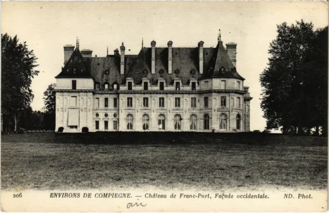 CPA Chateau de Franc Port FRANCE (1020706)