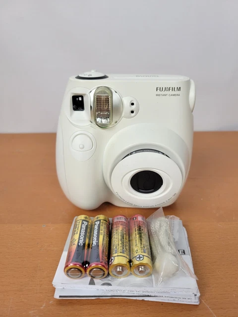 🔥Fujifilm Instax Mini 7S White NEW OPEN BOX FAST FREE SHIPPING🔥
