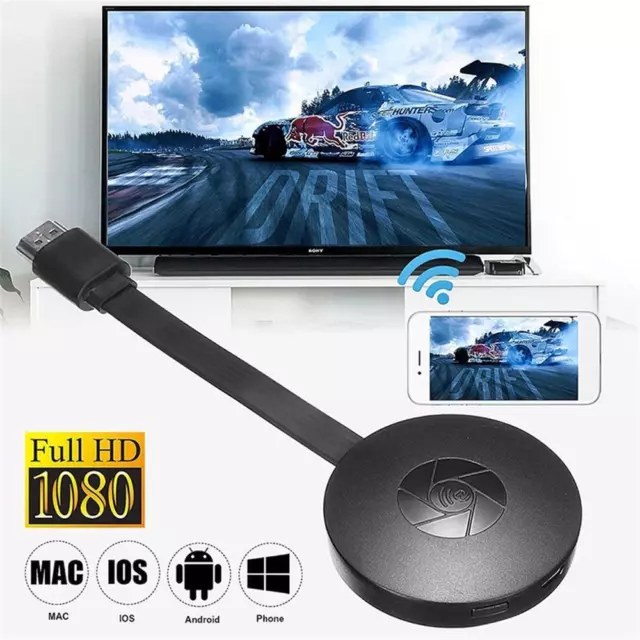 Chromecast 4th Generation 1080p Hd Hdmi Media Video Digital Streamer Wireless