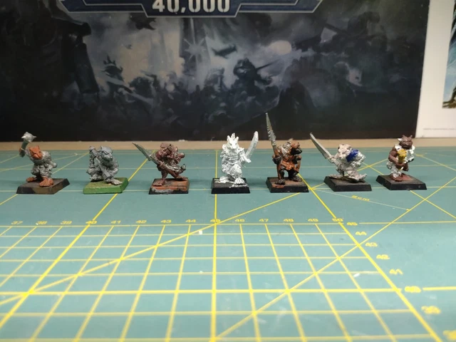 Wolf Rats Aos WARHAMMER SKAVEN RAT men Fantasy Old World Aos Metal Oop Beasts Rats ...