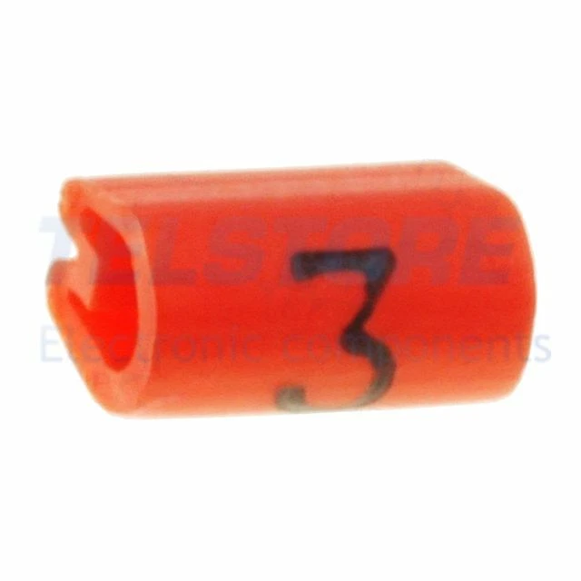 200pcs 05801303 05801303 Segna cavi per cavi e fili Simbolo dell'etichetta 3 1,5