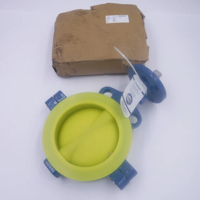 Garlock Gar-Seal 6" Butterfly Valve VAL01-10570, 122-W-MT, DN150, GGG40.3 UHMPE