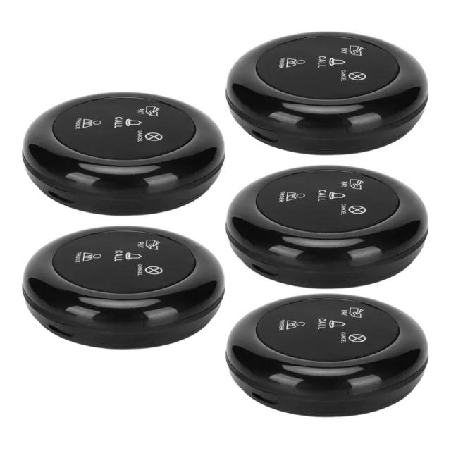 5pcs Wireless Caregiver Pager SOS Call Buttons 433MHz Smart Call System For OBF