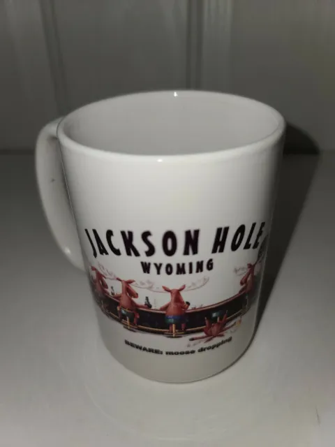 Jackson Hole Wyoming Hole in Mug Large Funny Unique Coffee Tea Fun WY Souvenir