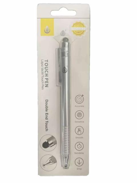 Thin Capacitive Touch Screen Pen Stylus For iPhone iPad Samsung Tablet Universal