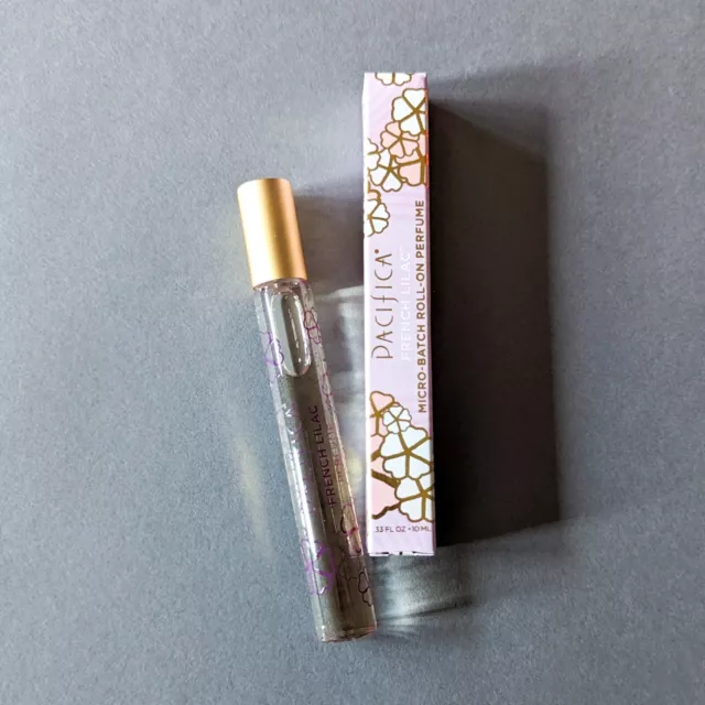 Pacifica French Lilac Micro-Batch Perfume - Purse Travel Rollerball .33oz/10ml