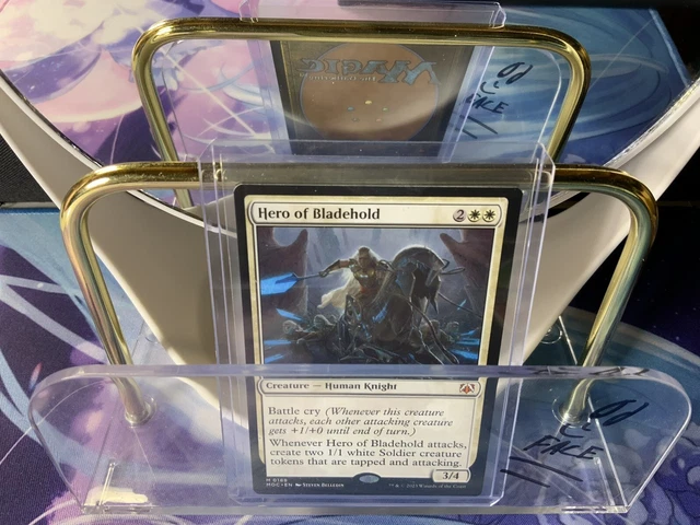 MTG Hero of Bladehold, NM-Mint, English Commander: March of the Machine