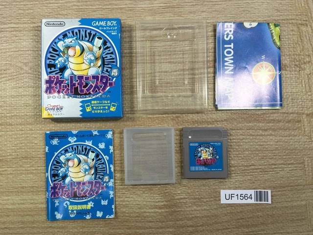 UF1564 POKEMON BLUE BOXED GameBoy Game Boy Japan PicClick CA