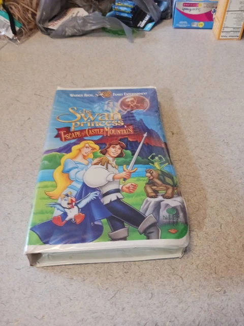 SWAN PRINCESS THE Escape From Castle Mountain VHS 1997 Clamshell 