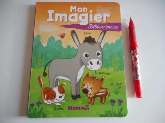 Mon Imagier / Bebes Animaux + 18 Mois