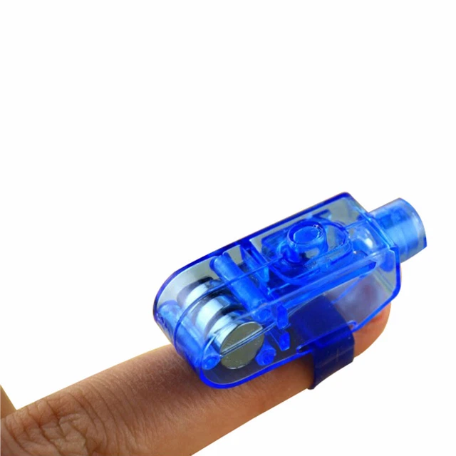 ^10PCS LED Light Up Flashing Finger Rings Glow Party Favors Kids Children Toys!