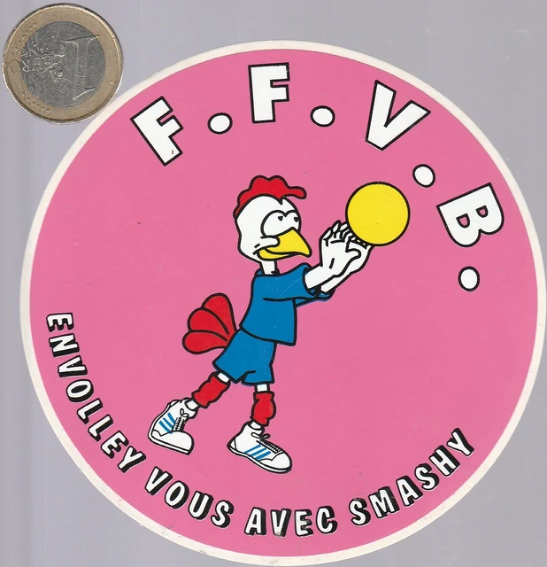 Patch FFVB Équipe De France Volley-Ball - Vintage Années 1960/70 - Brodé
