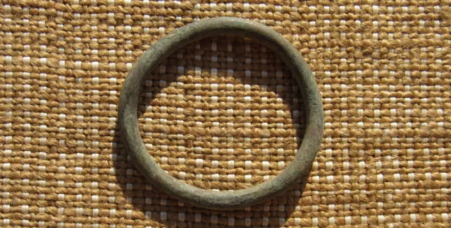 Scythian- Sarmatia  Bronze 1pcs. Old Original Ancient Big Ring  7-3 BC #1