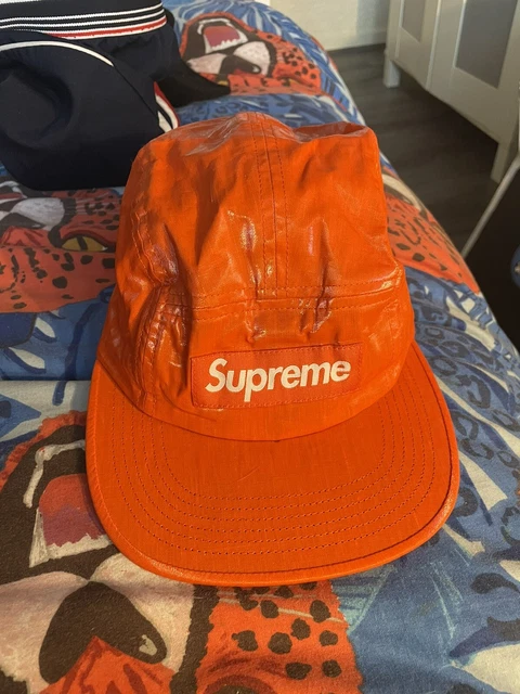 Supreme Stone Island Heat Reactive 6 Panel Cap Purple