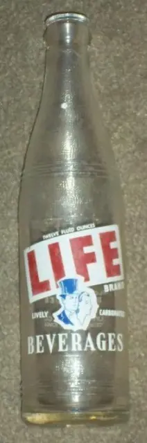 Vintage Life Brand Beverage Bottle, 12 Ounces, Cedar Rapids, Iowa